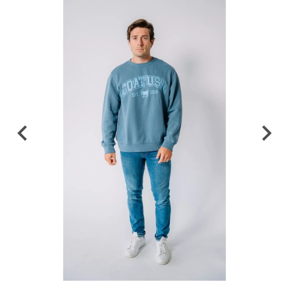 Goat usa Boy's Sweatshirt Sz L